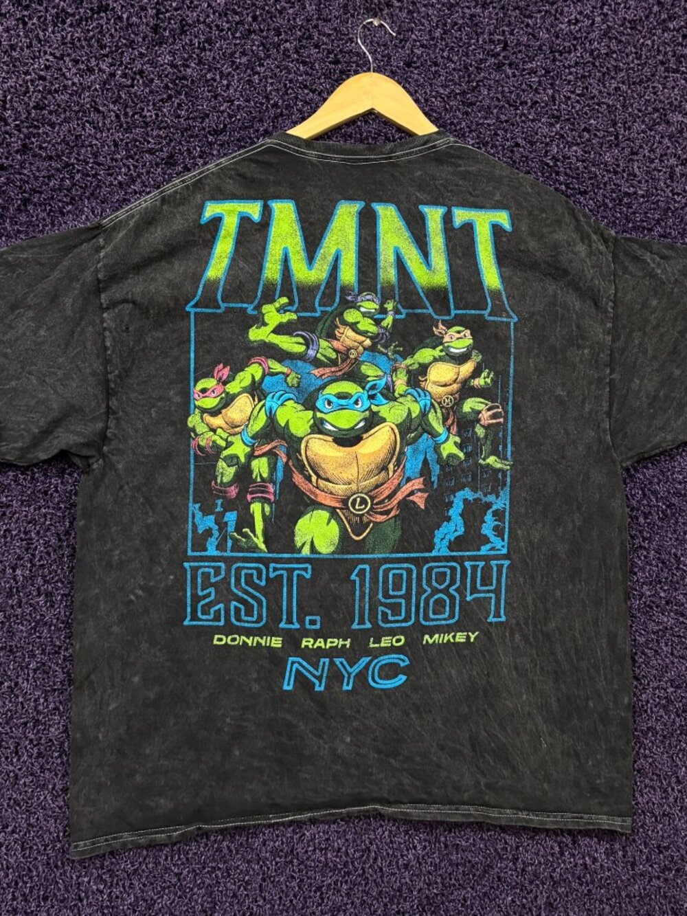 Teenage Mutant Ninja Turtles Est 1984 Nickelodeon T-Shirt XL